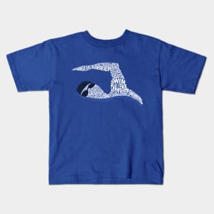 swimmer Kids T-Shirt